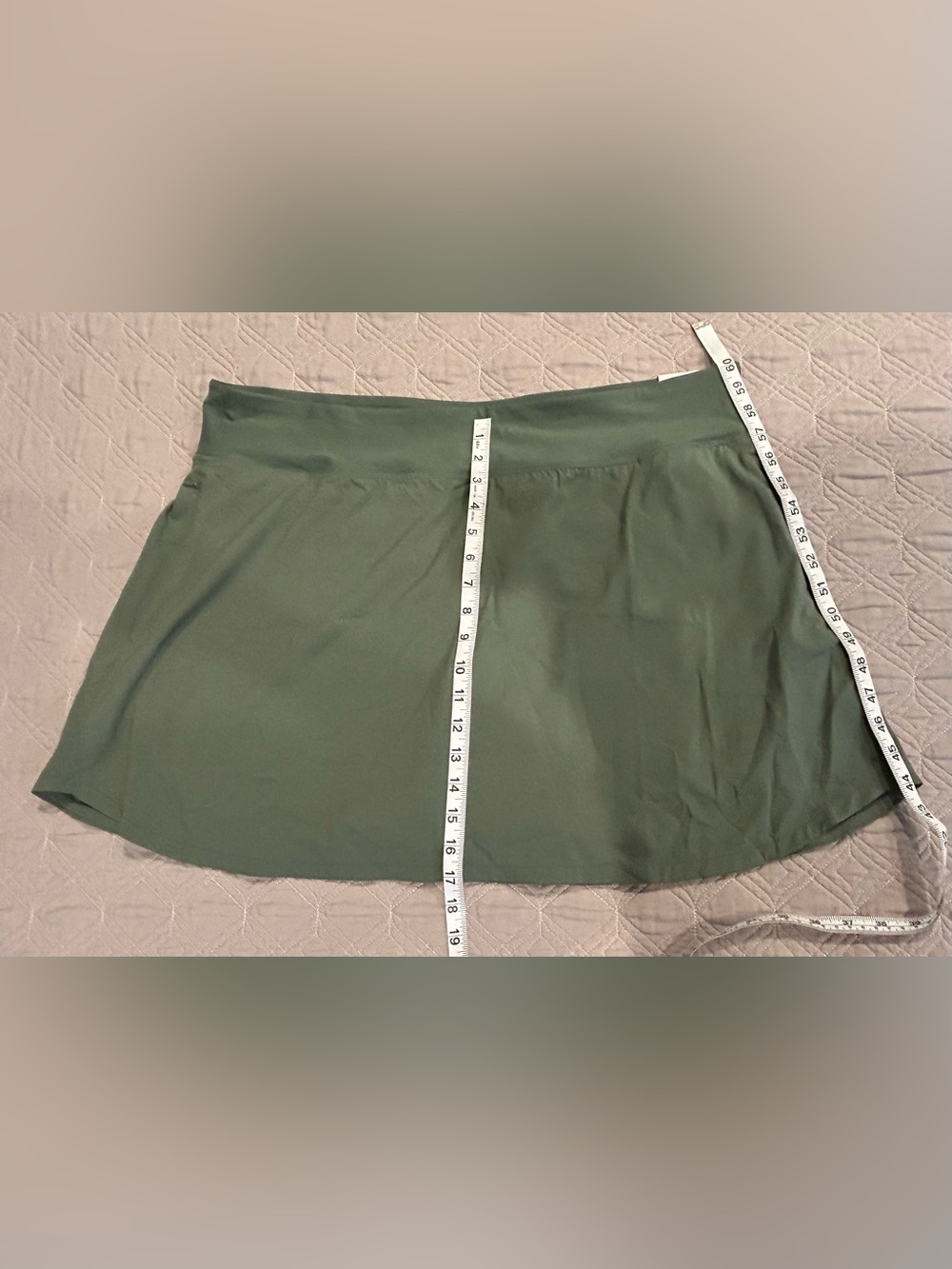 Olive Green Women's Stretch Skort